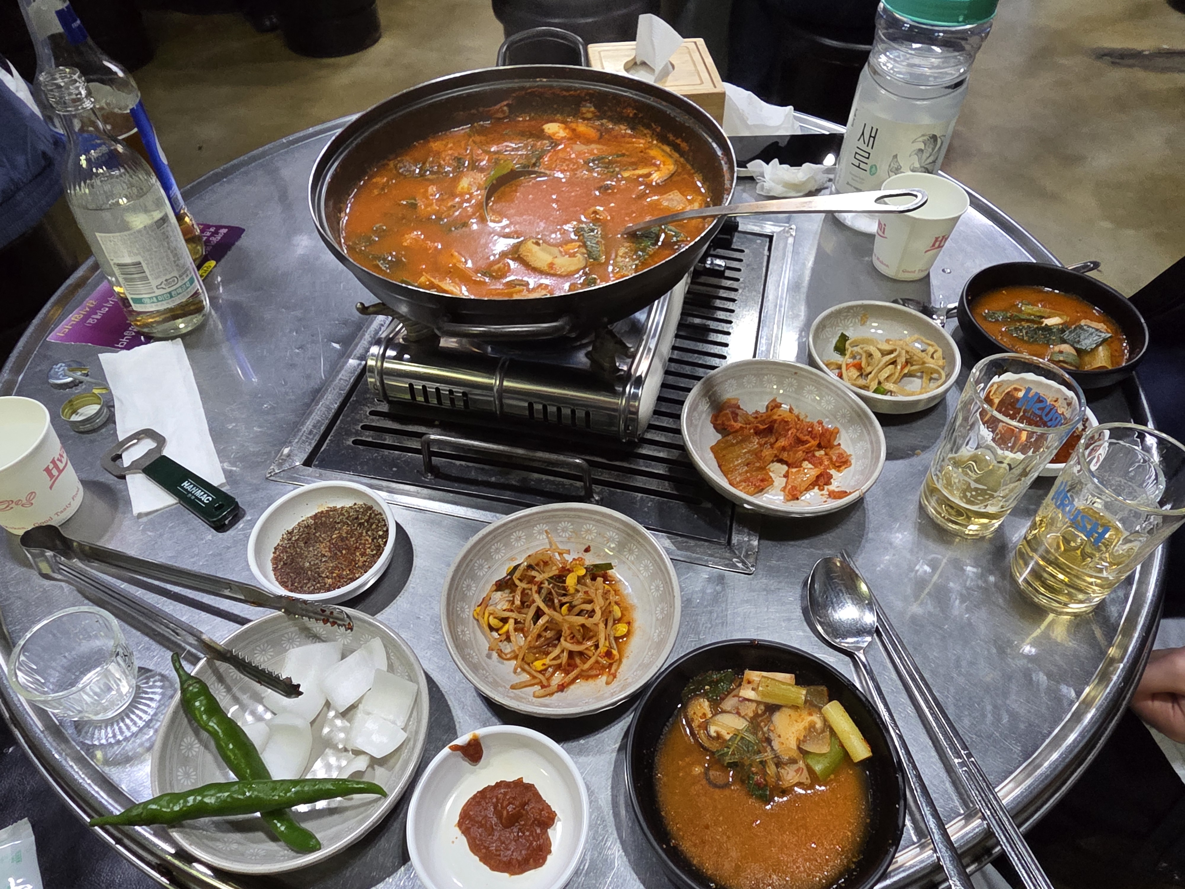 불타는 주먹다짐 맛 포인트 사진