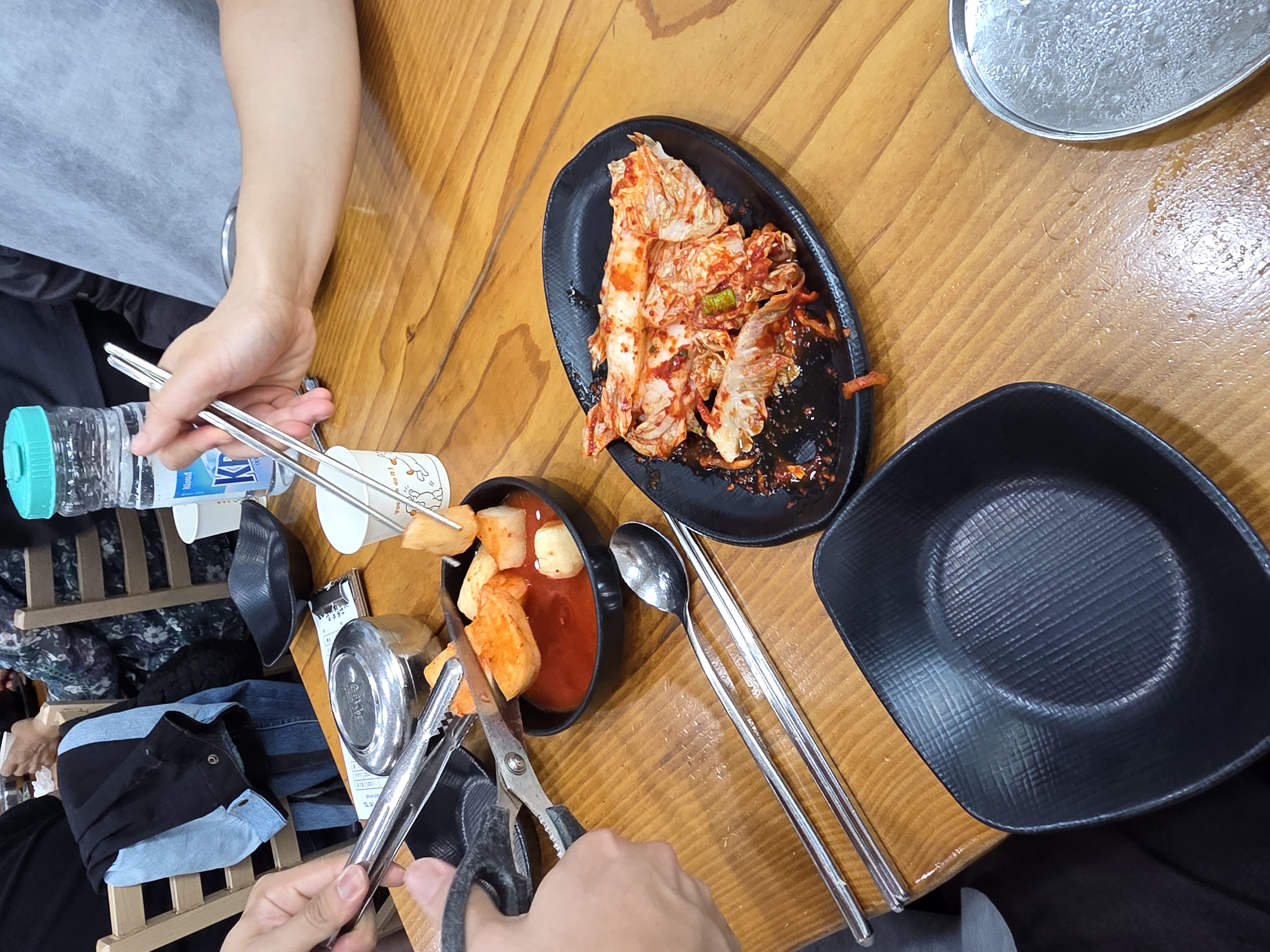 충남집순대 주문한 메뉴 묶음 4