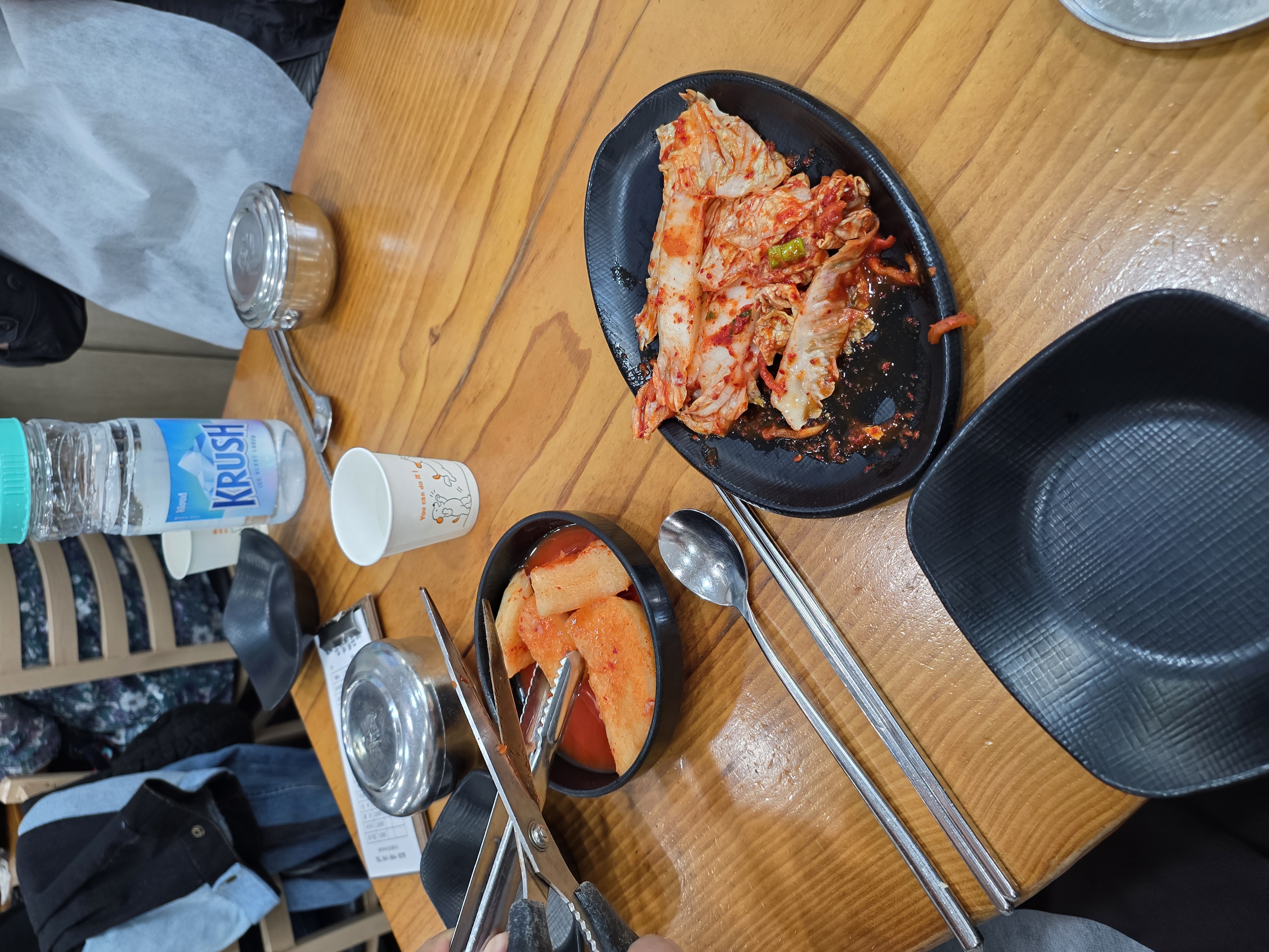 충남집순대 주문한 메뉴 묶음 3