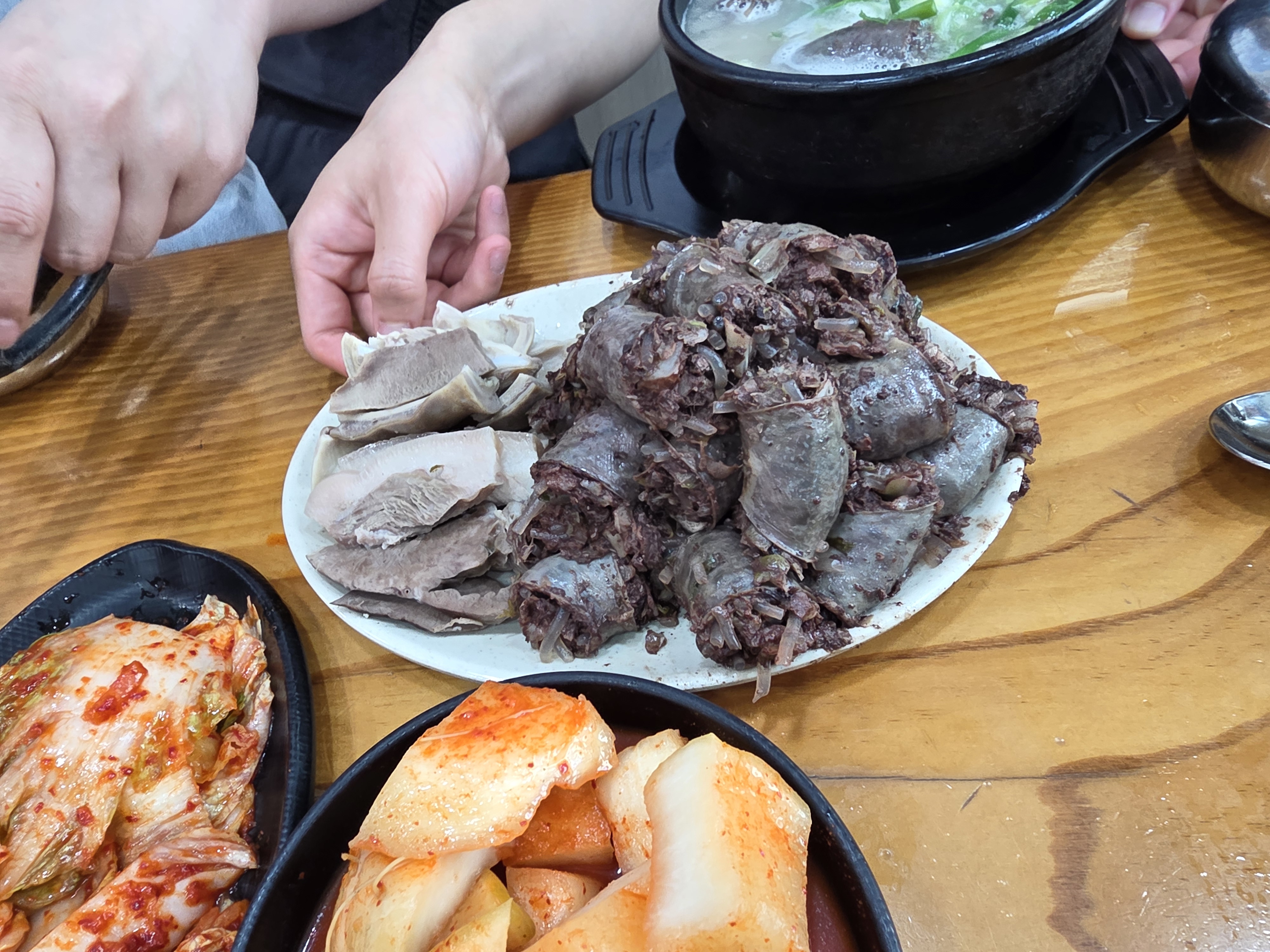 충남집순대 맛 포인트 사진