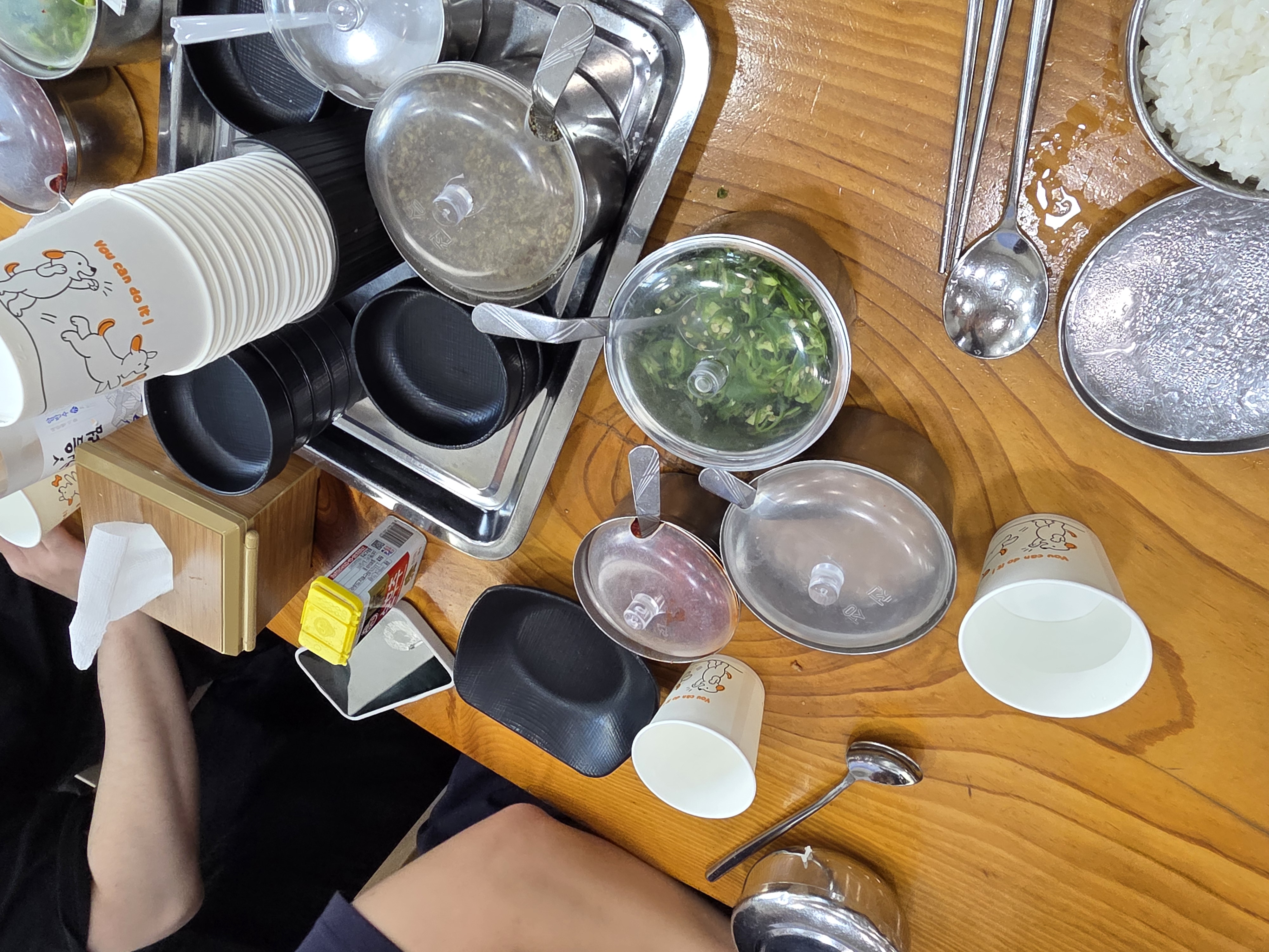 충남집순대 주문한 메뉴 묶음 1