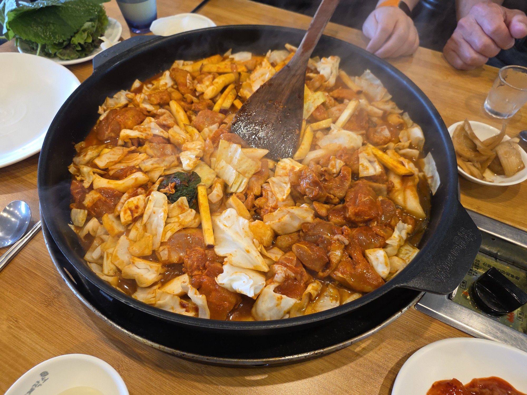 닭갈비제작소 부평점 닭갈비는 이렇게 먹었다 사진