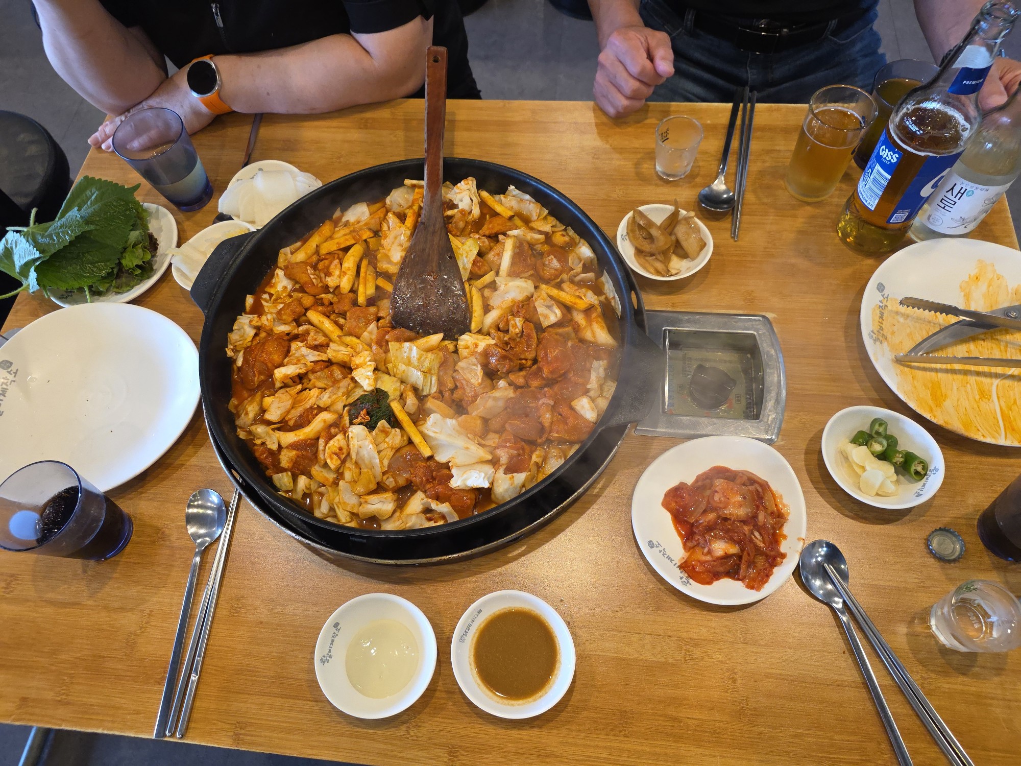 닭갈비제작소 부평점 닭갈비는 이렇게 먹었다 묶음 2