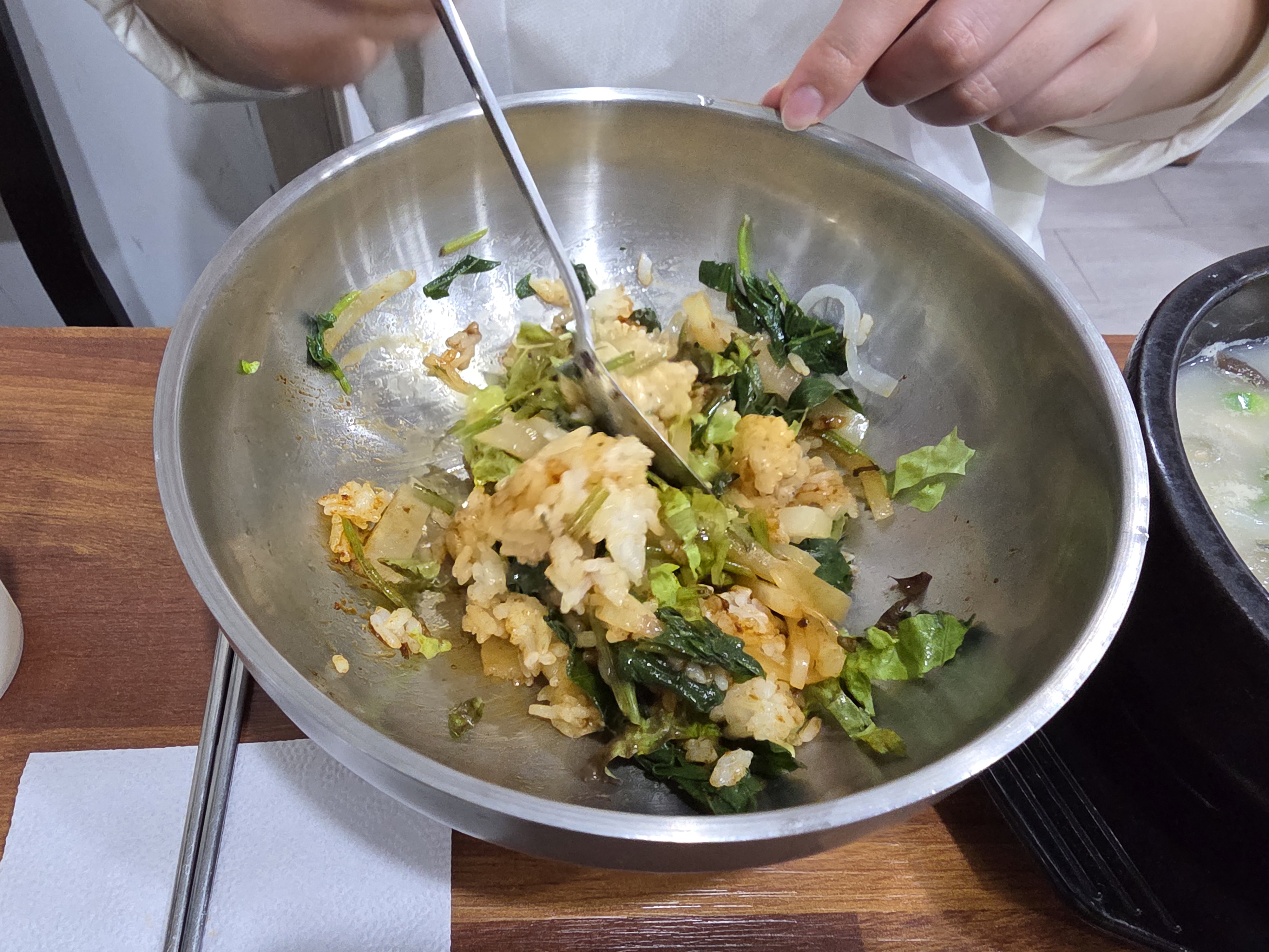 옹심이순대국밥 맛 포인트 묶음 3