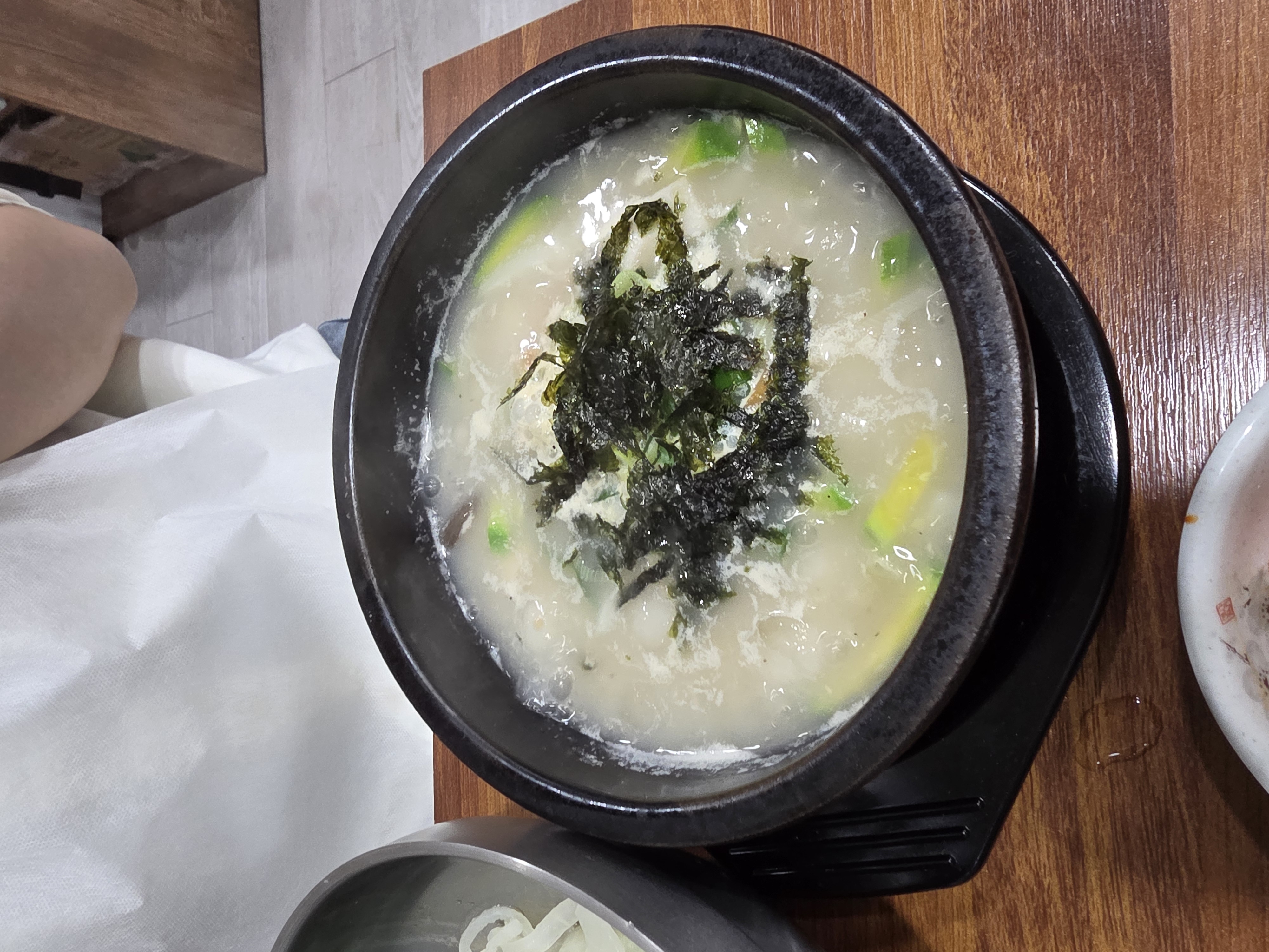 옹심이순대국밥 맛 포인트 묶음 4